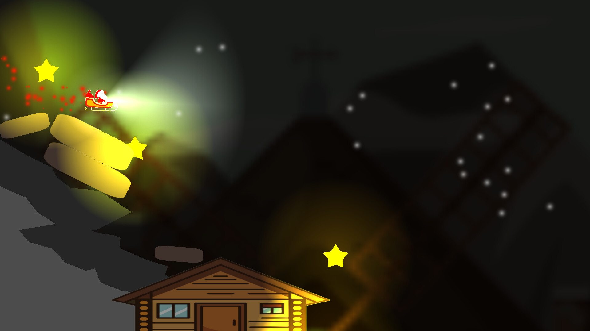 Santa Slides to Town screenshot #1