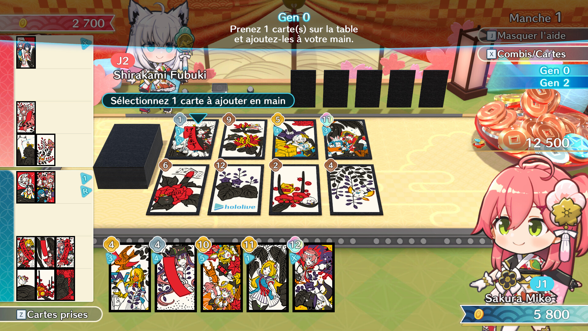 Hololive Holo's Hanafuda
