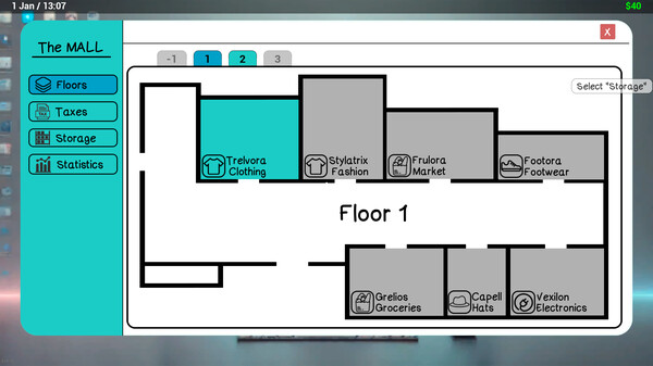 Grand MALL Simulator.