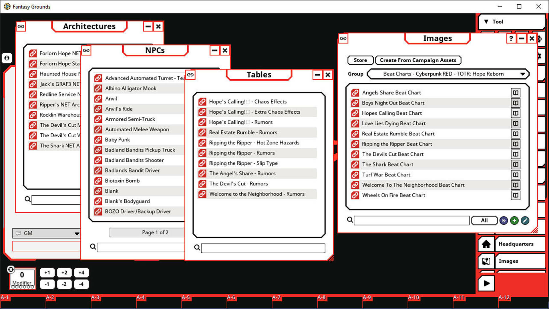 Fantasy Grounds - Cyberpunk RED - Tales of the RED: Hope Reborn
