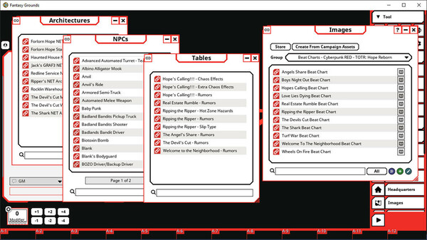 Fantasy Grounds - Cyberpunk RED - Tales of the RED: Hope Reborn