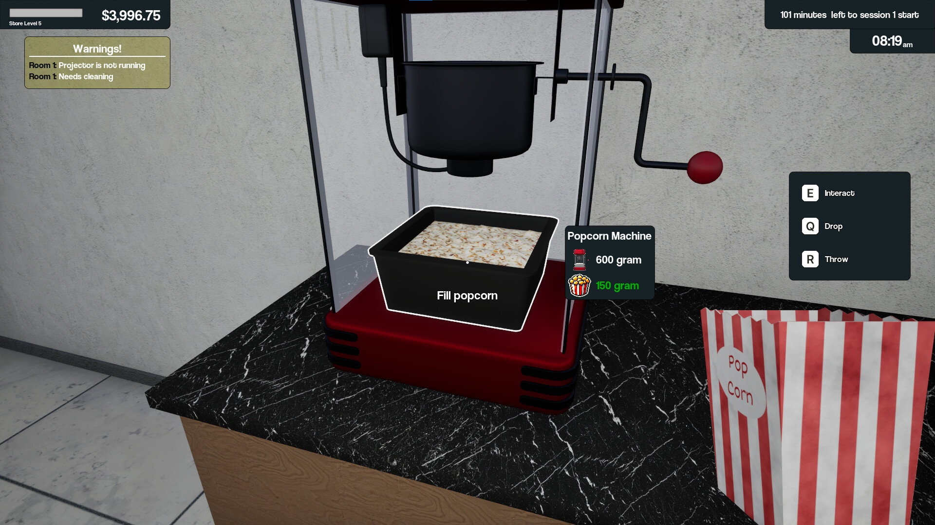 #4. Cinemaster Cinema Simulator Demo (Steam) 由: PlayWay S.A.