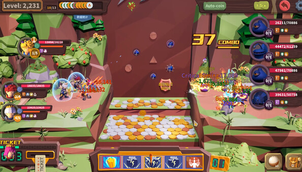 Coin Push RPG Demo screenshot 2
