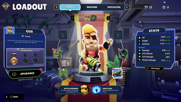 Autogun Heroes: Supercharged game for windows Pc 1