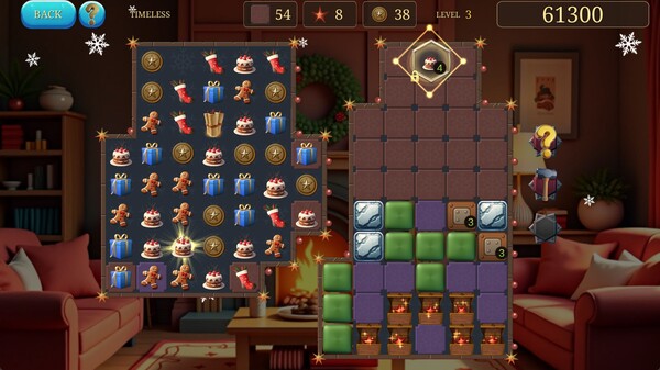 Screenshot z Christmas Yarn 3: Tangled Traditions