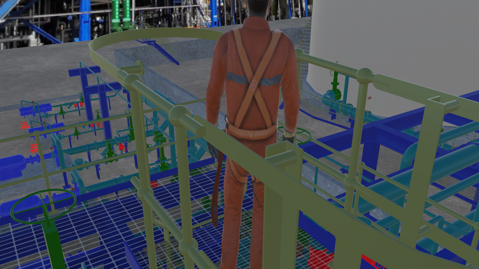 Chemical Plant Worker Simulator screenshot 1