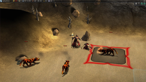 Screenshot z Fallen Enchantress: Legendary Heroes - Battlegrounds DLC