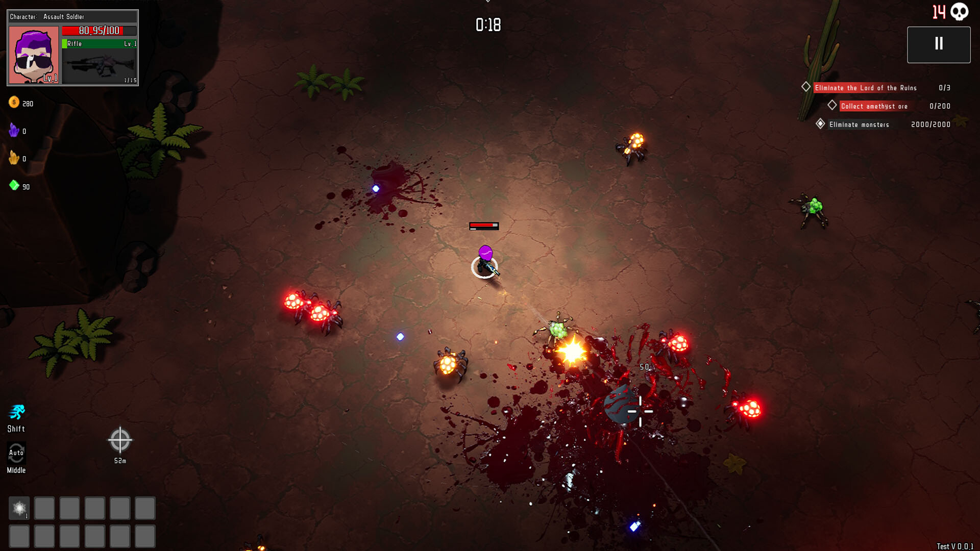 screenshot of Abyssal Swarm 2