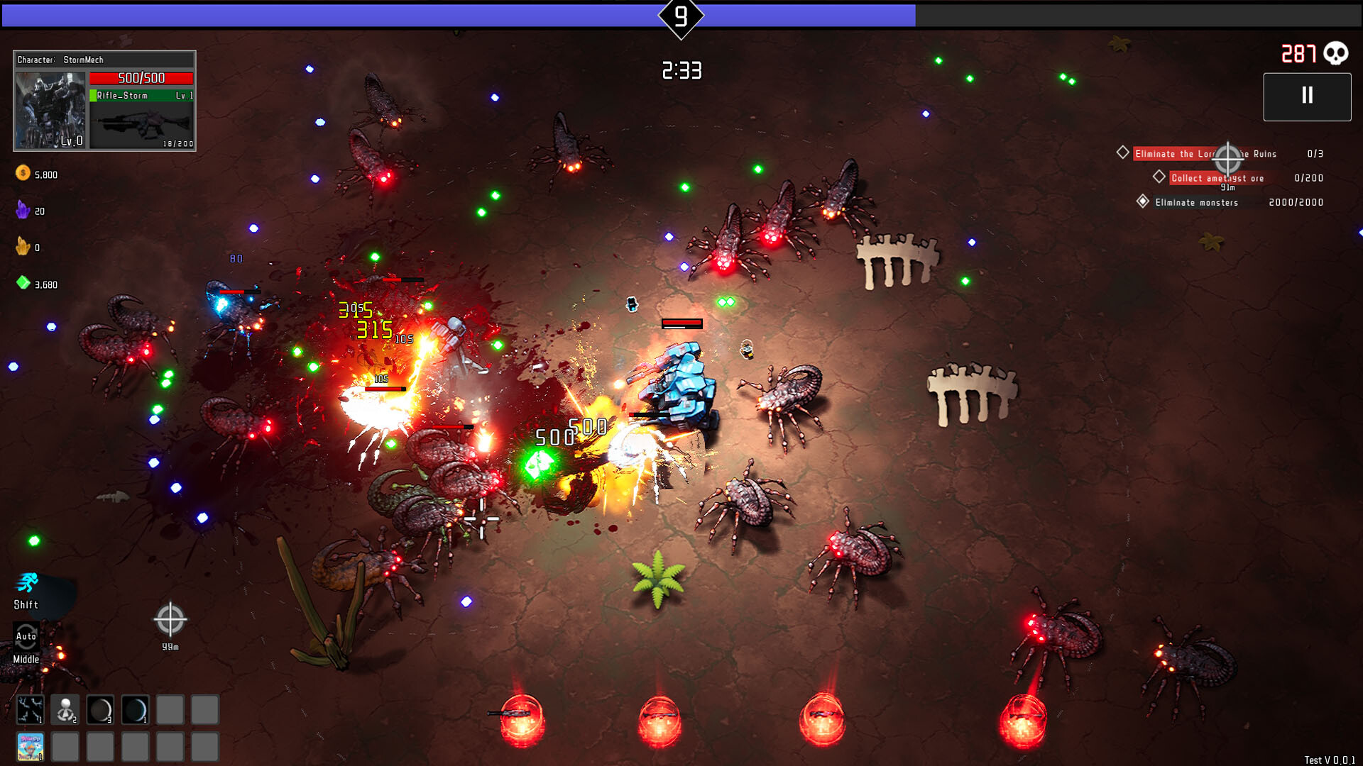 screenshot of Abyssal Swarm 1