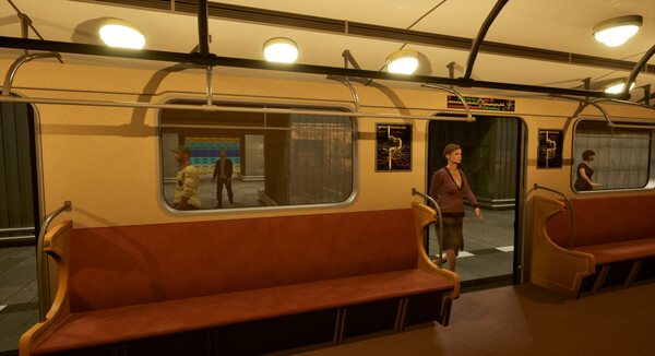 Скриншот из Back in Service: a Metro Driver