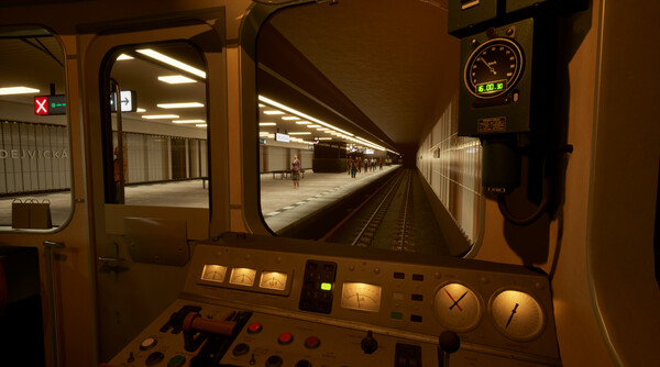 Скриншот из Back in Service: a Metro Driver