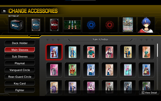 Cardfight!! Vanguard DD 2:Character Sleeve Set 01 for steam Cardfight!! Vanguard DD 2:Character Sleeve Set 01 for steam