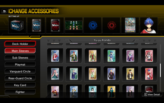 Cardfight!! Vanguard DD 2:Character Sleeve Set 02 for steam Cardfight!! Vanguard DD 2:Character Sleeve Set 02 for steam