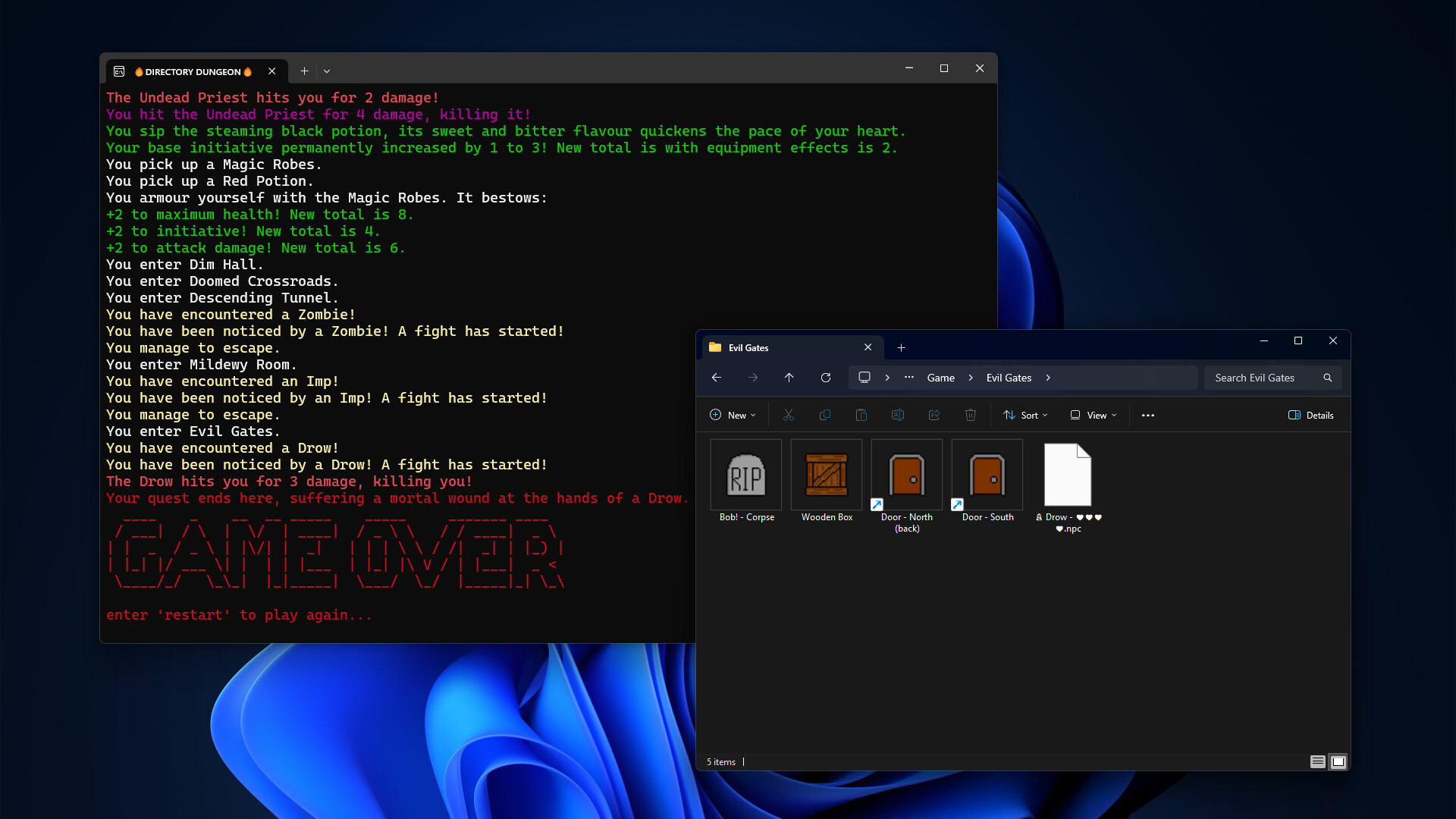 Directory Dungeon - File Explorer Dungeon Crawler screenshot #4