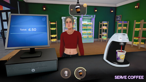 My Cafe Manager Simulator Demo