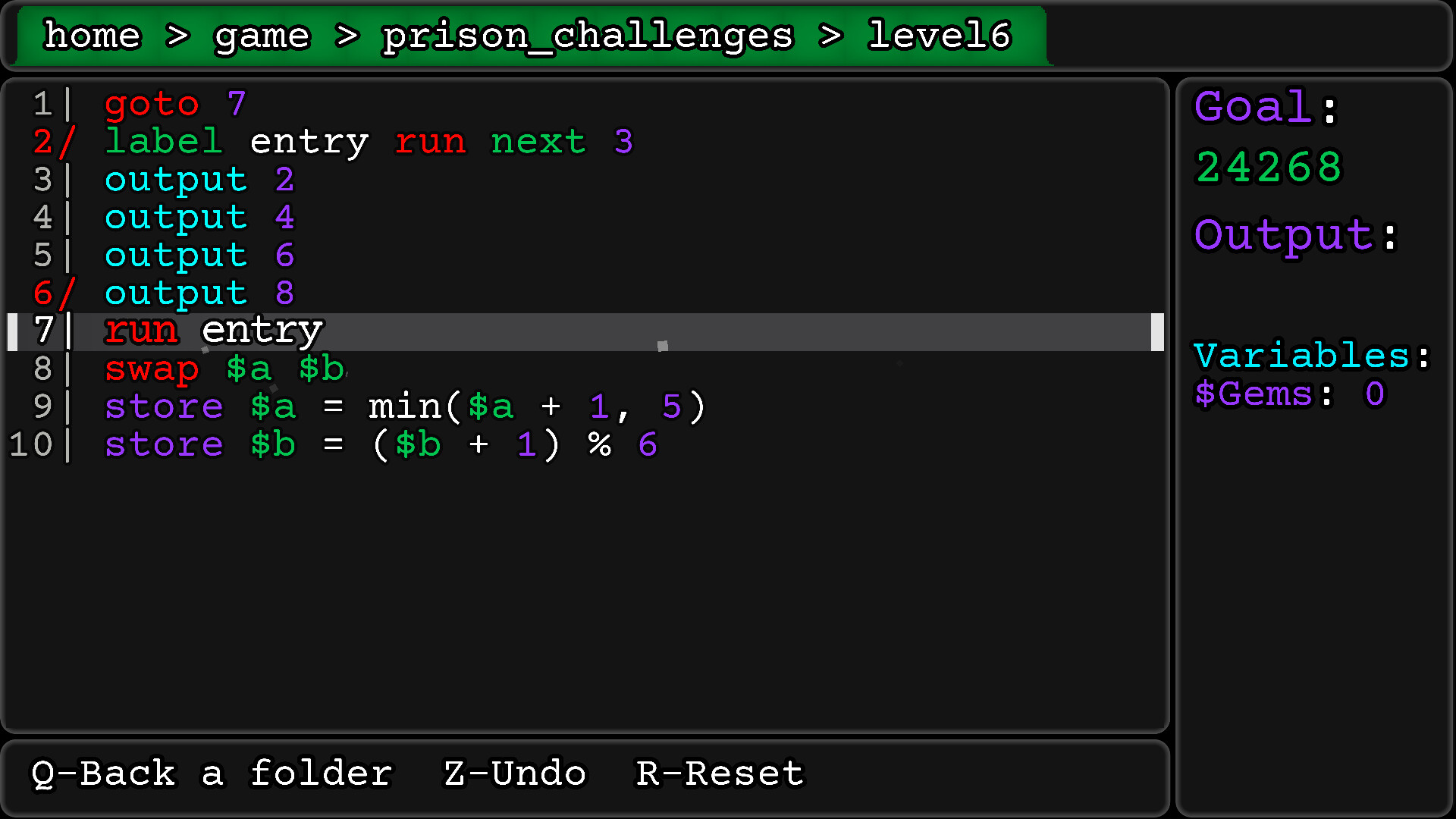 #6. You Are The Code (Steam) Podle: ThinkWithGames
