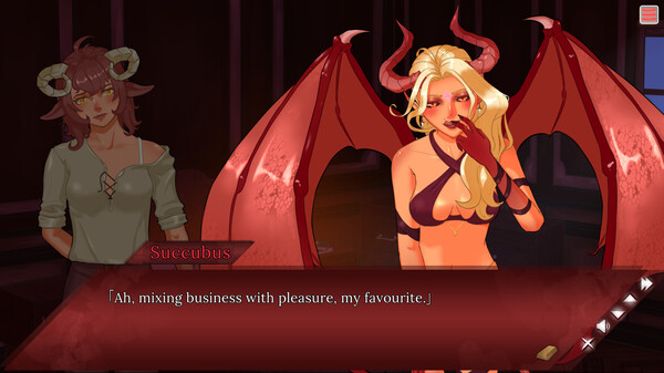 My evil magician boss suddenly loves me?! Demo screenshot 6