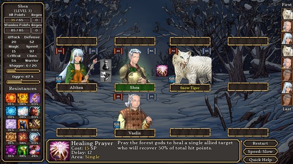 Скриншот игры Tales of Aravorn: Seasons Of The Wolf — 17