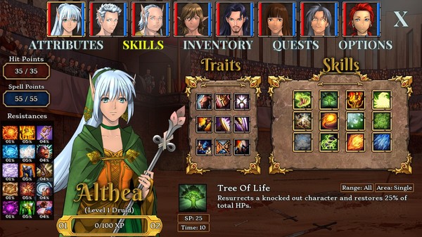 Скриншот игры Tales of Aravorn: Seasons Of The Wolf — 16