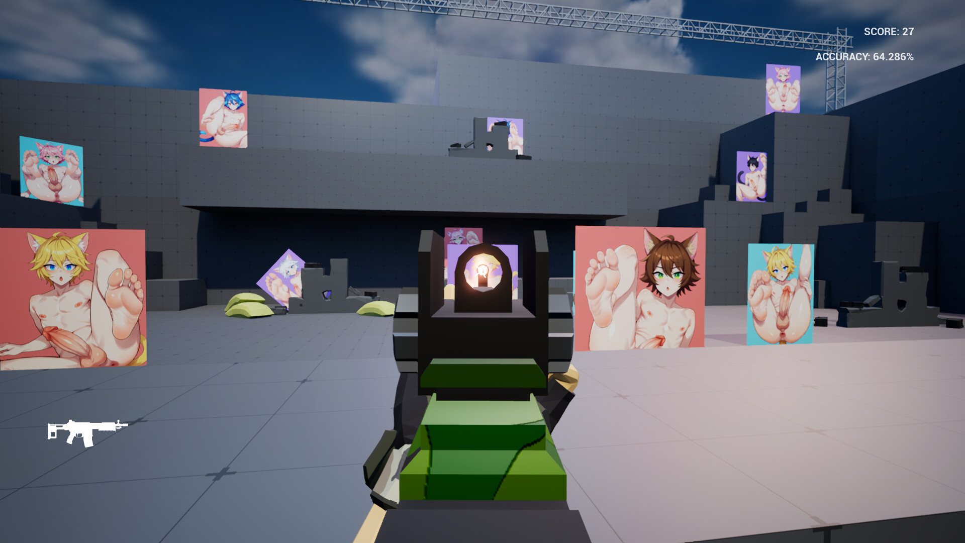 Catboy Aim Trainer - Catboy Feetのスクリーンショット 1