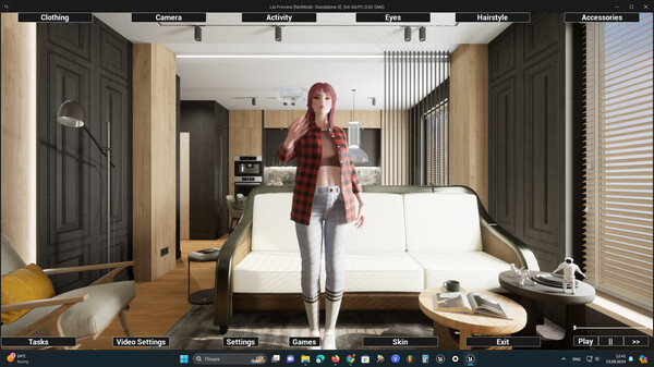 Virtual Girlfriend Lia.