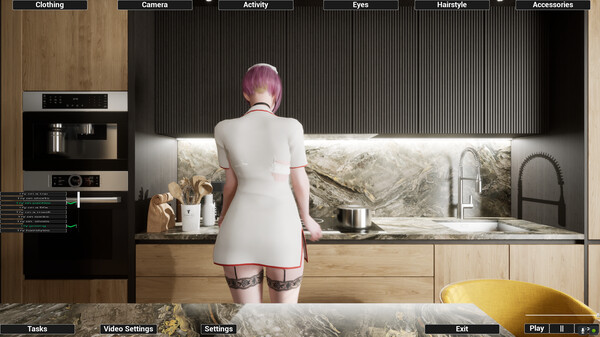 Virtual Girlfriend Lia.