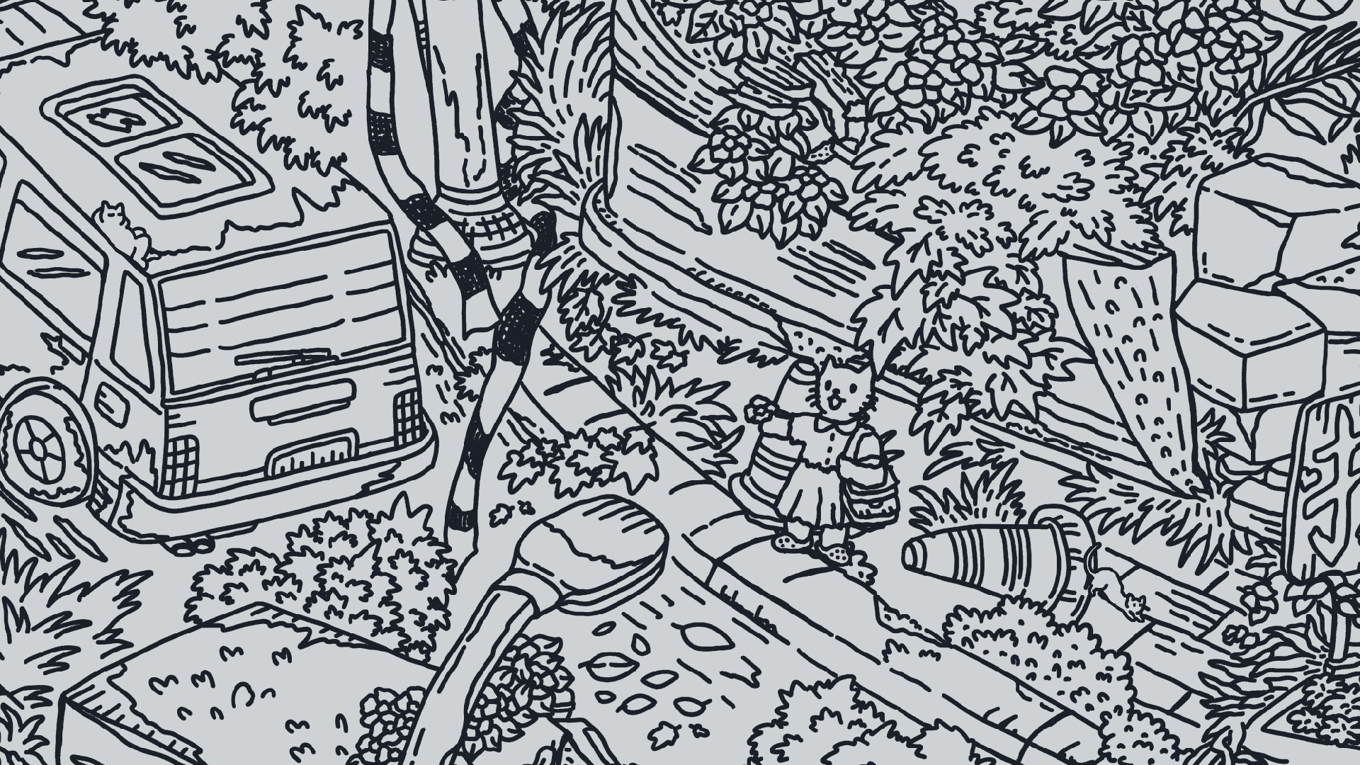 Finding Cats In ButtonWood Street screenshot #1