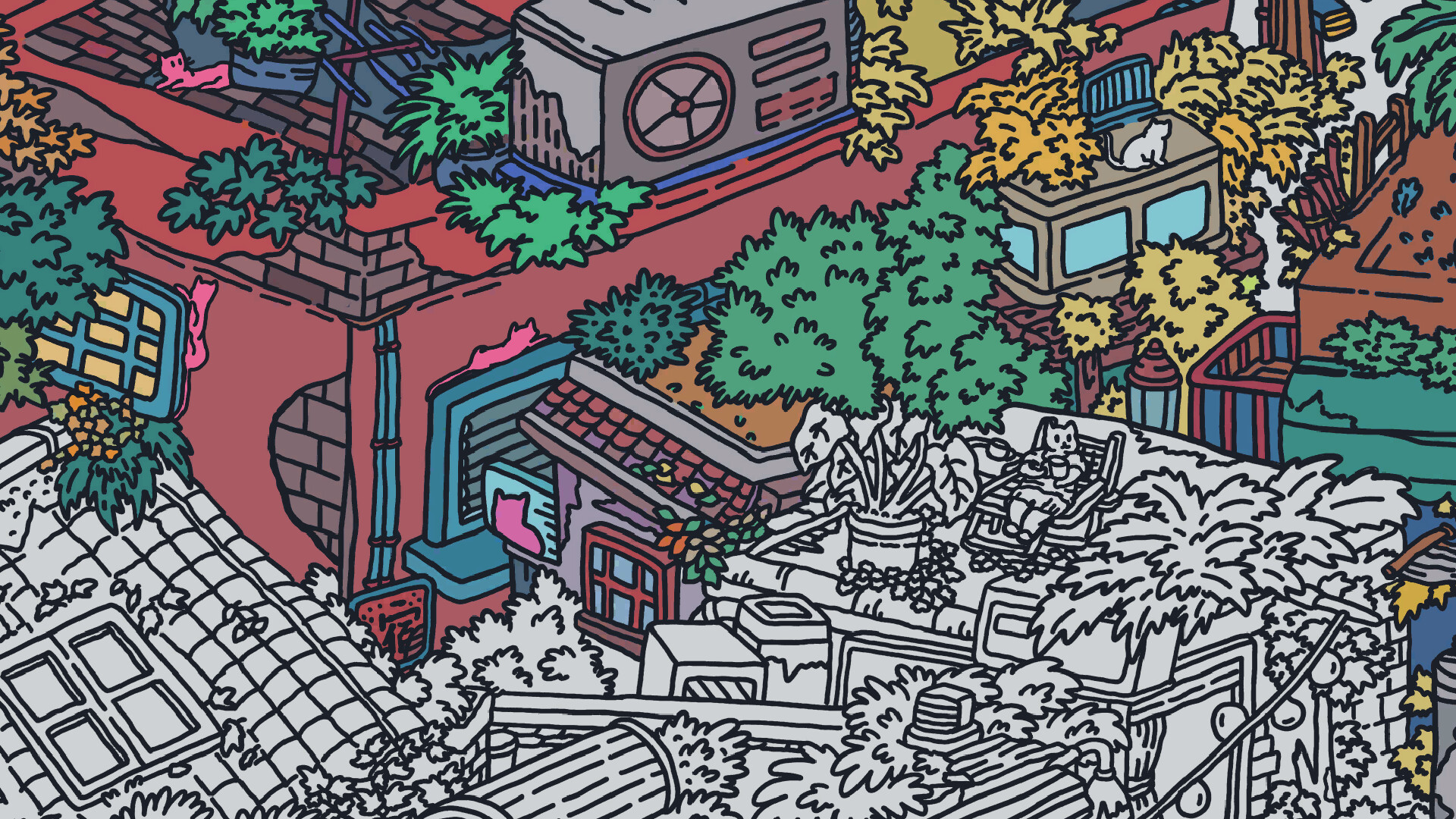 Hidden Cats In ButtonWood Street screenshot #2