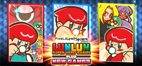 Pixel Game Maker Series LUNLUN SUPER HERO BABIES PLUS NEWGAMES steam charts