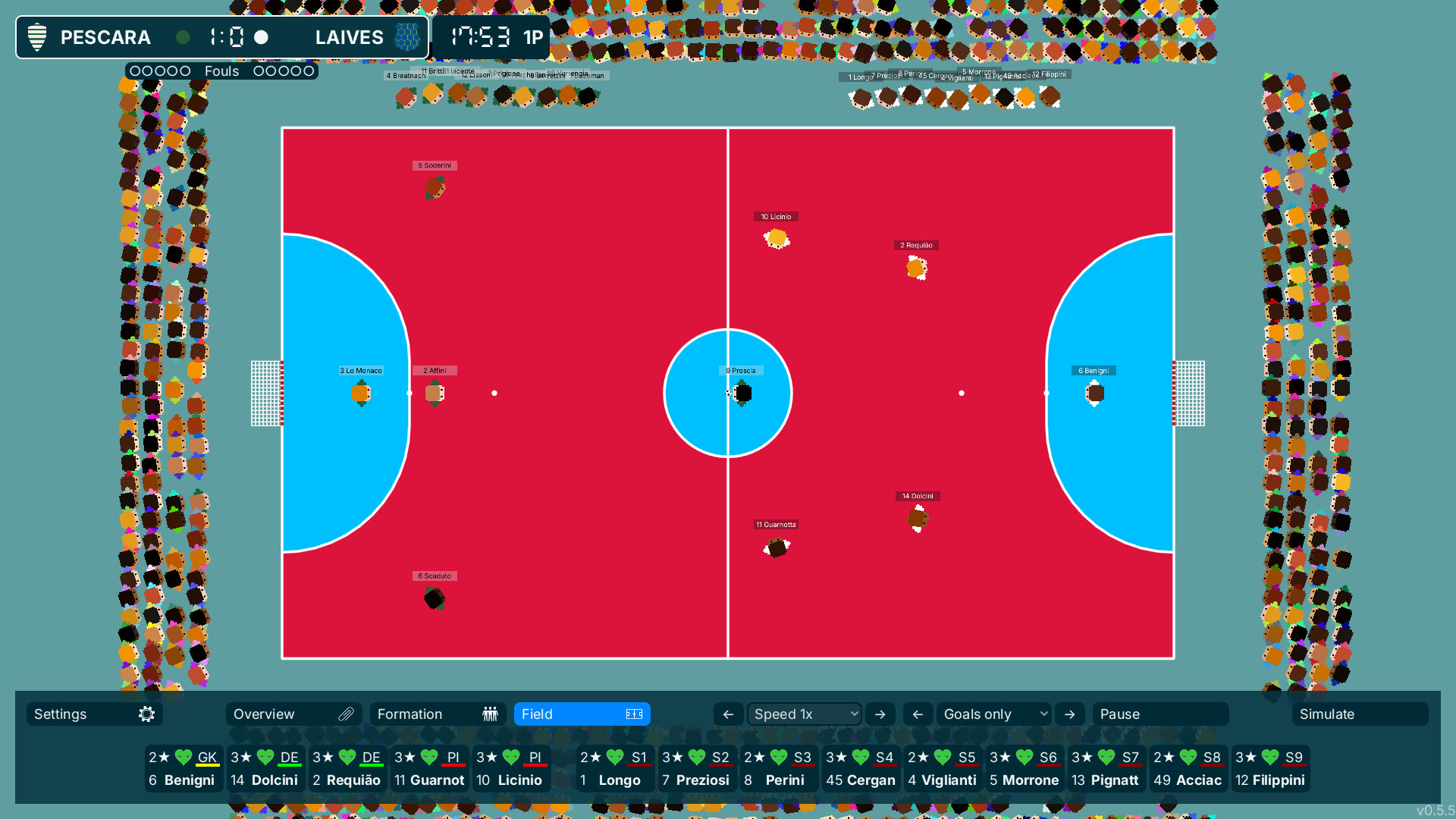 99Managers Futsal Edition screenshot #5