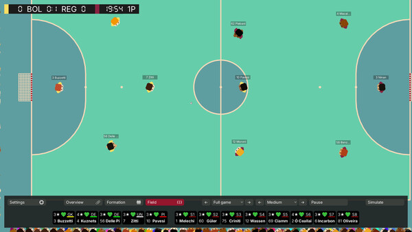 Screenshot of 99Managers Futsal Edition