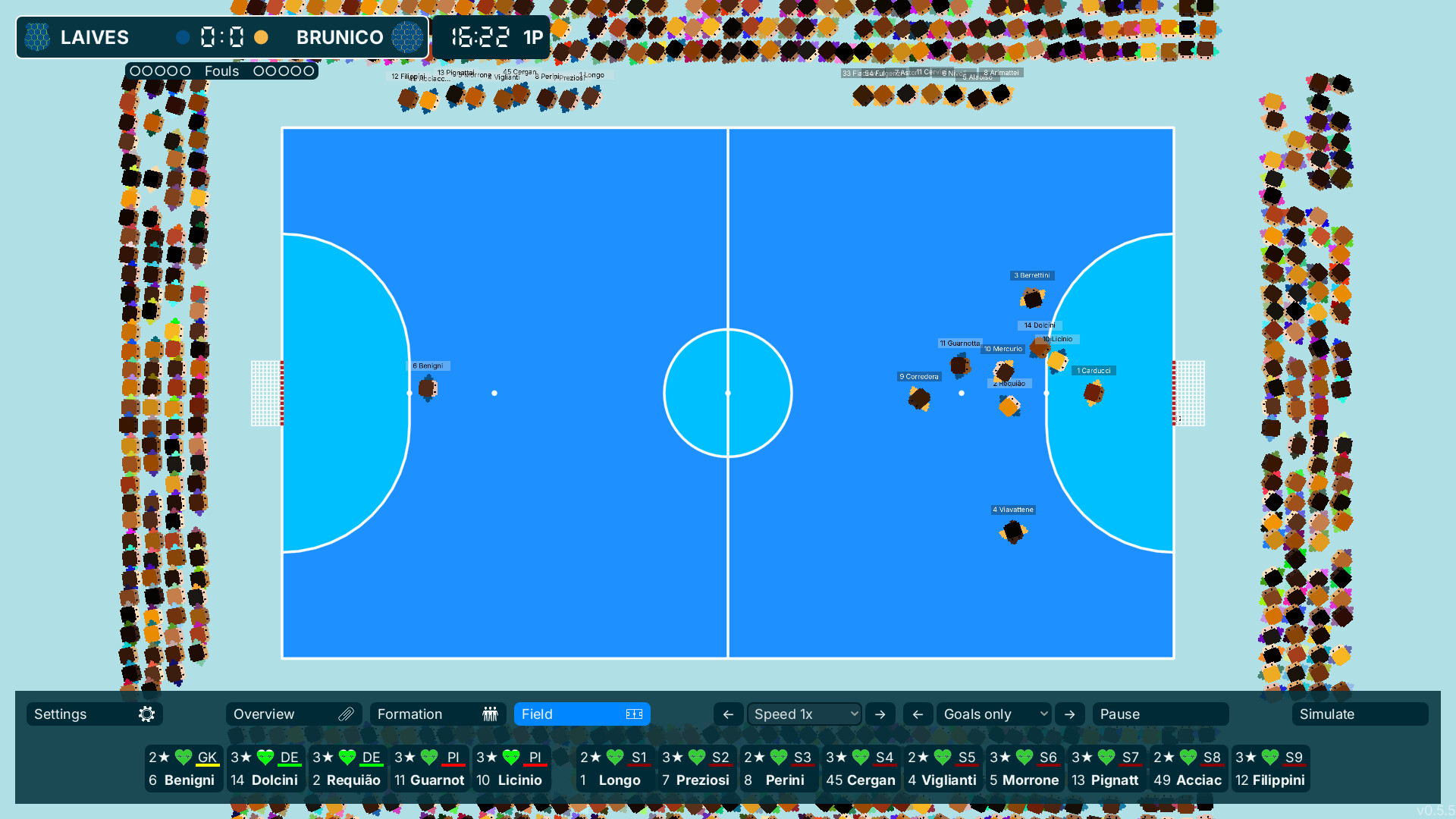 99Managers Futsal Edition screenshot #3