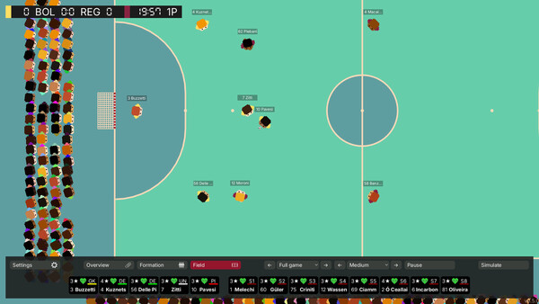 Screenshot of 99Managers Futsal Edition