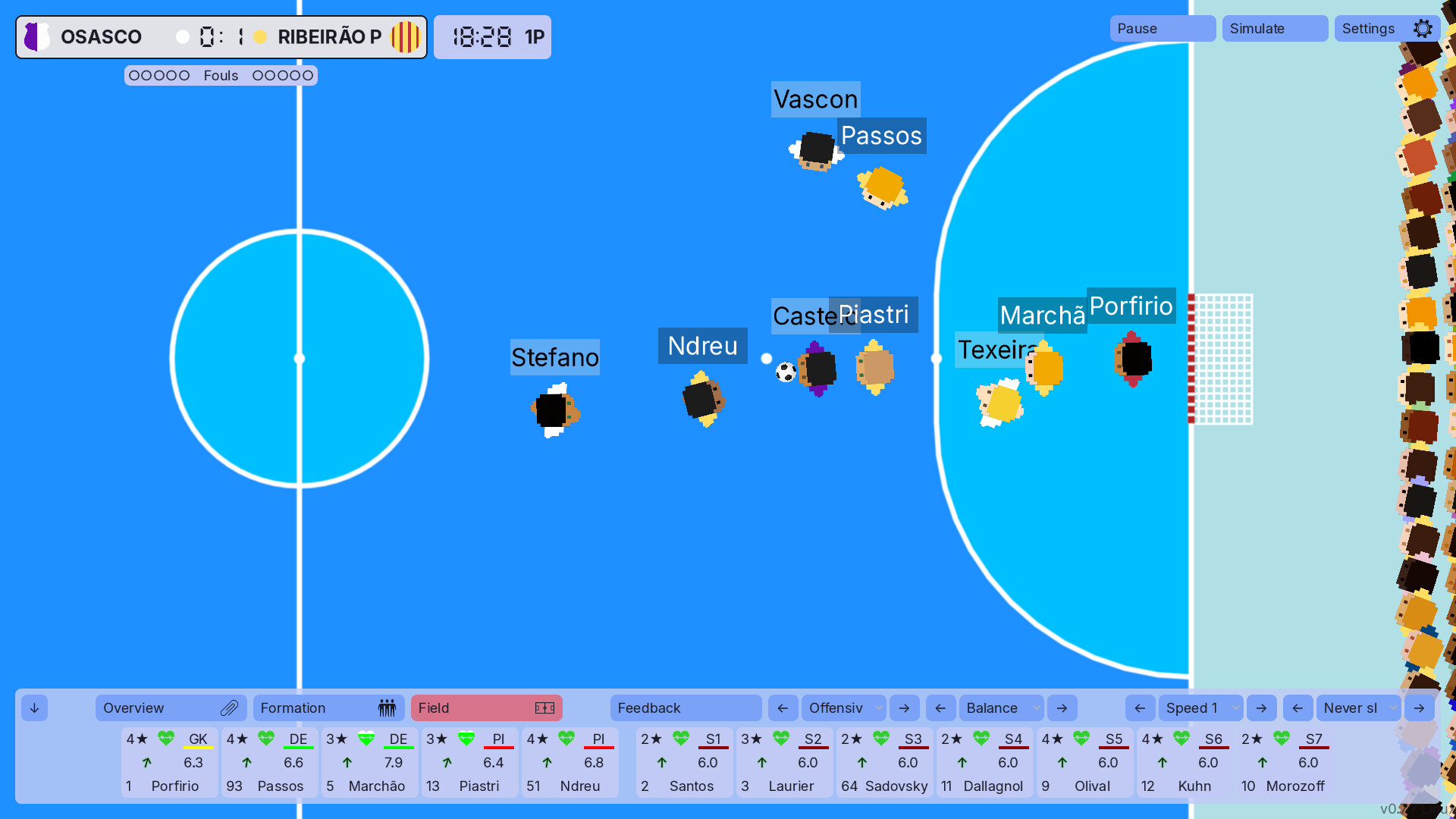 99Managers Futsal Edition screenshot #1