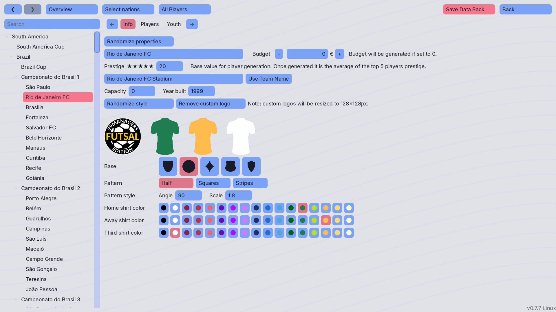 99Managers Futsal Edition screenshot #5