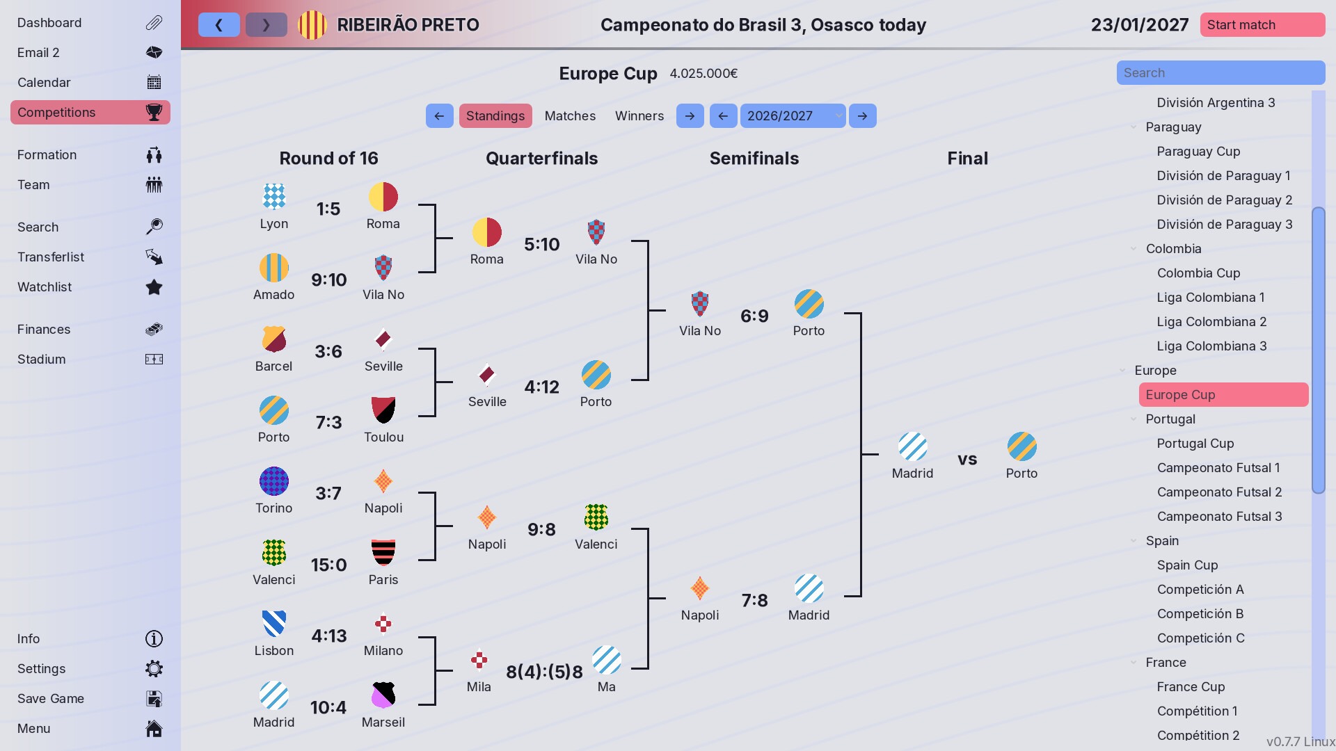 99Managers Futsal Edition screenshot #3