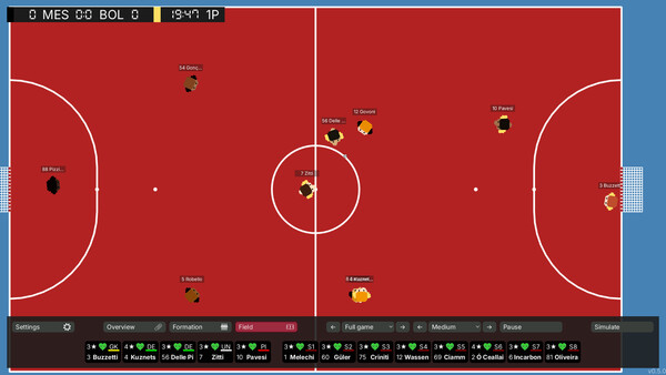 Screenshot of 99Managers Futsal Edition