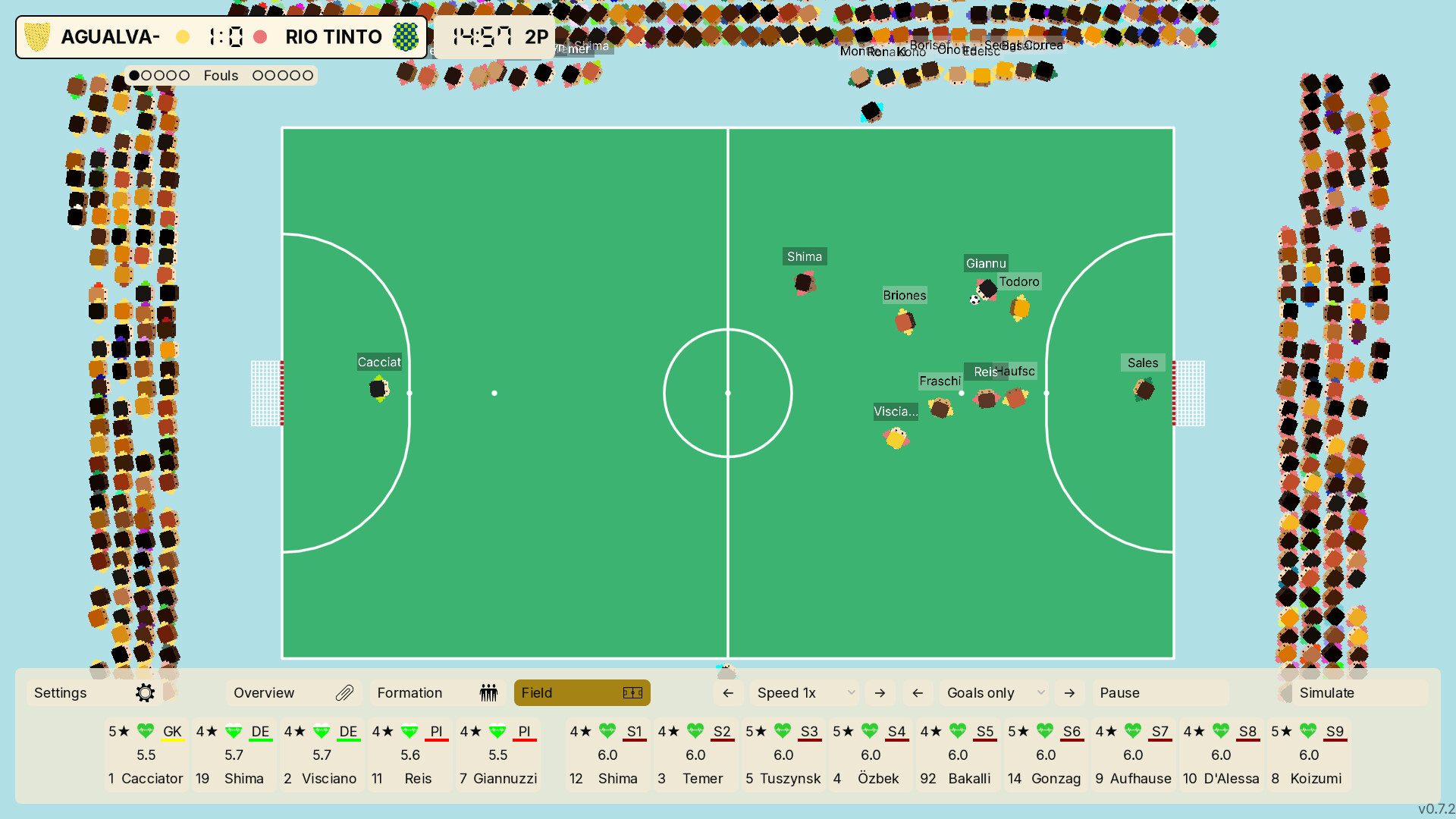 99Managers Futsal Edition screenshot #2