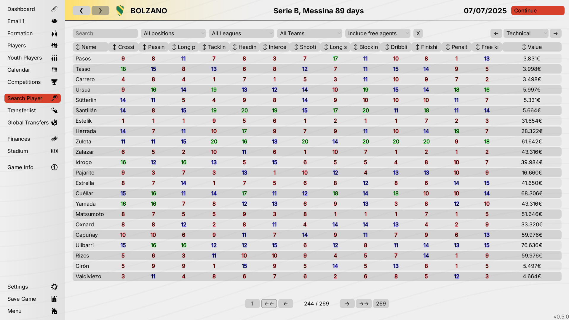 99Managers Futsal Edition screenshot #9