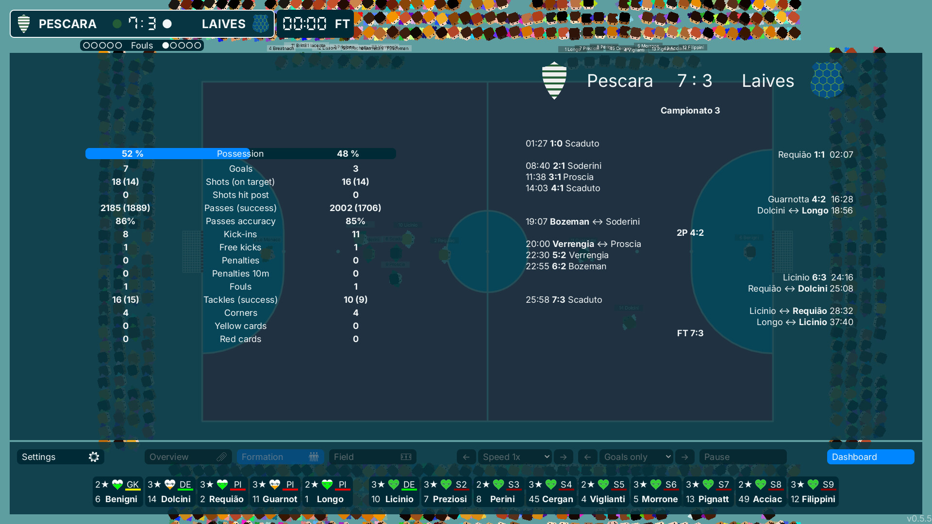 99Managers Futsal Edition screenshot thumbnail screenshot 6