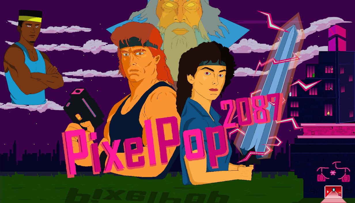PixelPop 2087 cover art