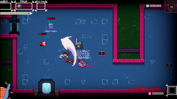 Screenshot 4 of PixelPop 2087 - final gameplay screenshot