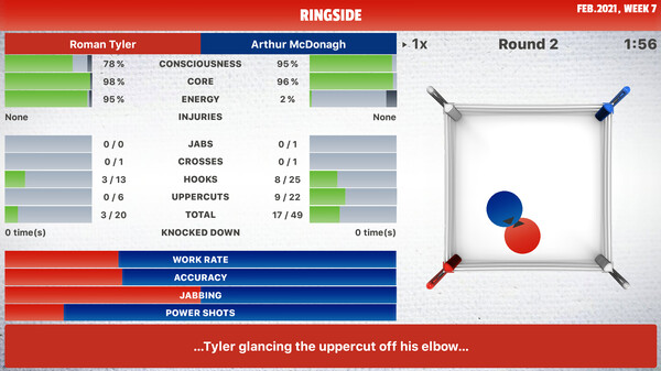 LEATHER®: Tactical Boxing Management screenshot 1