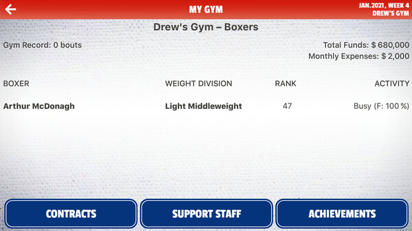 LEATHER®: Tactical Boxing Management screenshot 7