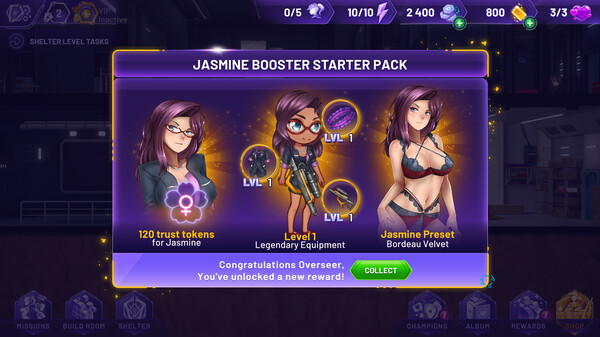 Shelter 69 - Exclusive Jasmine Pack