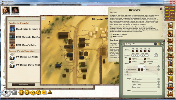 Fantasy Grounds - Deadlands Reloaded: Blood Drive 3