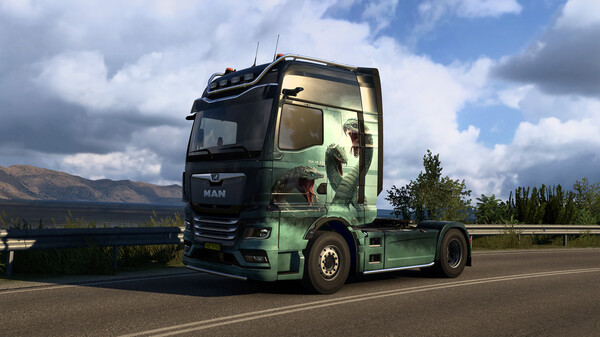 Screenshot z Euro Truck Simulator 2 - Greek Mythology Pack