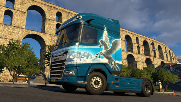 Screenshot z Euro Truck Simulator 2 - Greek Mythology Pack