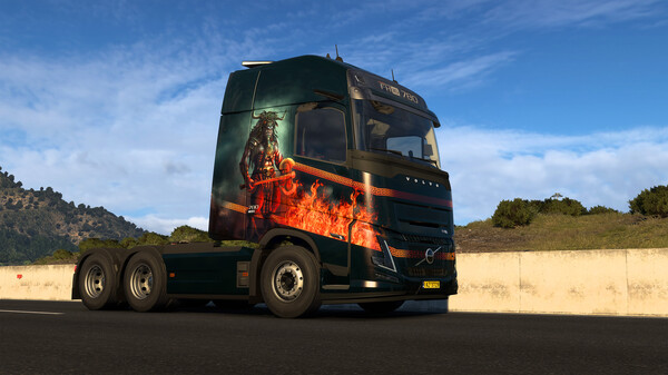Screenshot z Euro Truck Simulator 2 - Greek Mythology Pack