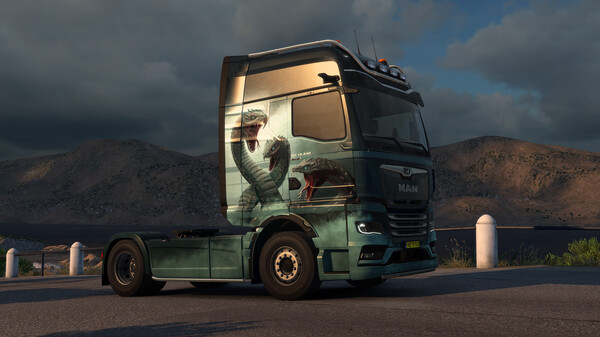 Screenshot z Euro Truck Simulator 2 - Greek Mythology Pack